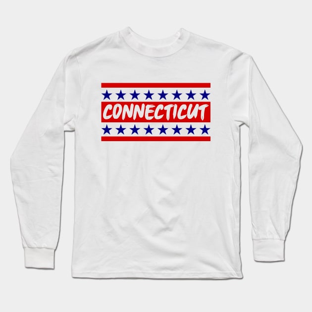 Connecticut Long Sleeve T-Shirt by colorsplash